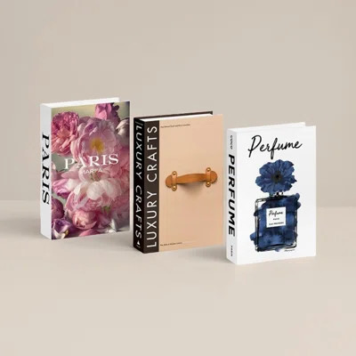 Set Of 3 Foldable Decorative Books | Wayfair North America