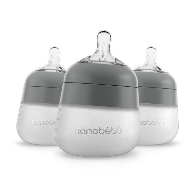 nanobebe Silicone Baby Bottle Set - 5oz/3pk | Target