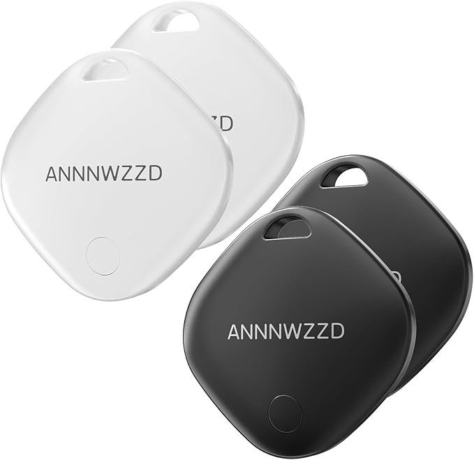 ANNNWZZD Tag 4 Pack Item Finders with Apple Find My APP (iOS Only) Help You Track Your Keys, Wall... | Amazon (US)