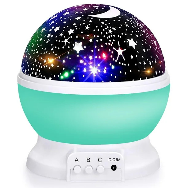 Star Projector Starry LED Night Light, 360 Degree Rotating Moon Sky Night Lamp for Adult Kids Sle... | Walmart (US)