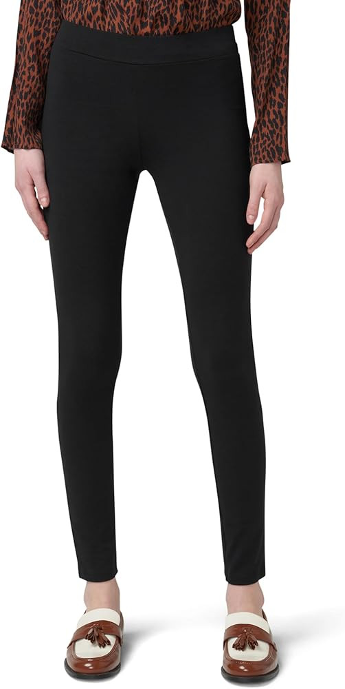 HUE Women's Wide Waistband Blackout Cotton Leggings, Assorted | Amazon (US)