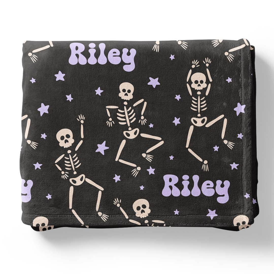 Baddie Bones Personalized Kids Blanket | Caden Lane