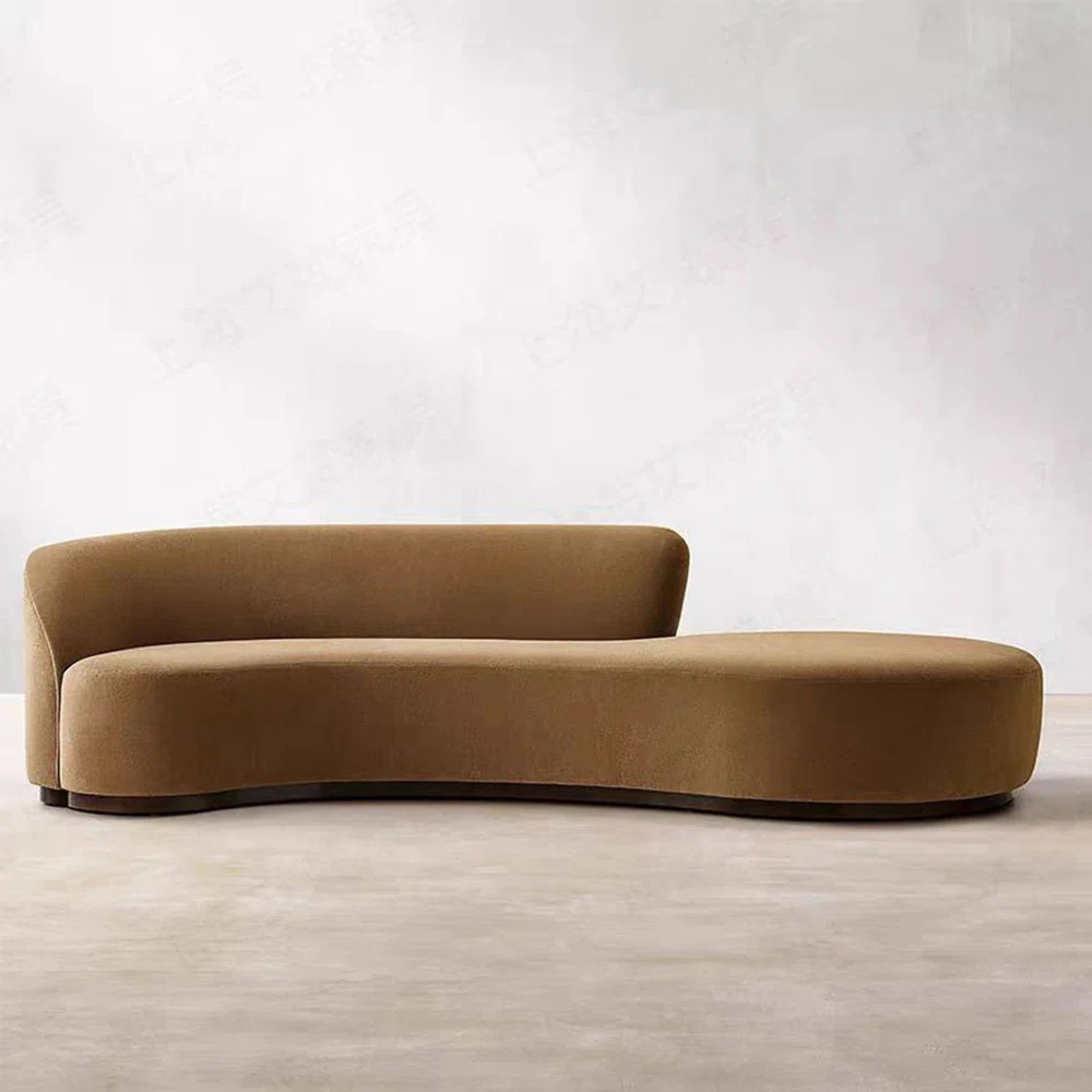 Hype Styled Simple curved modern leisure home chaise lounge | Wayfair | Wayfair North America