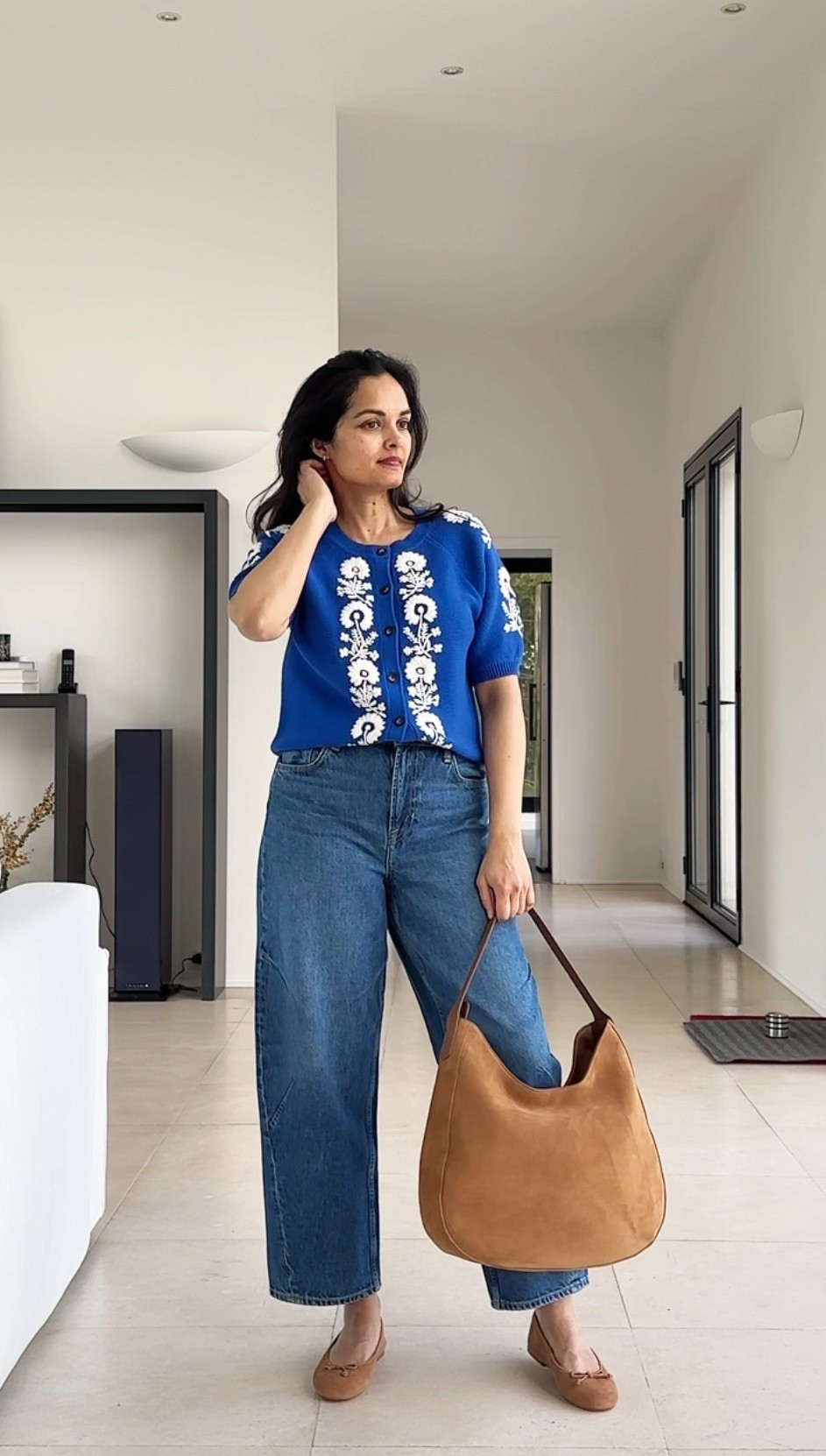 Blue cardigan and barrel jecœur

#LTKsummer #LTKeurope #LTKfrance