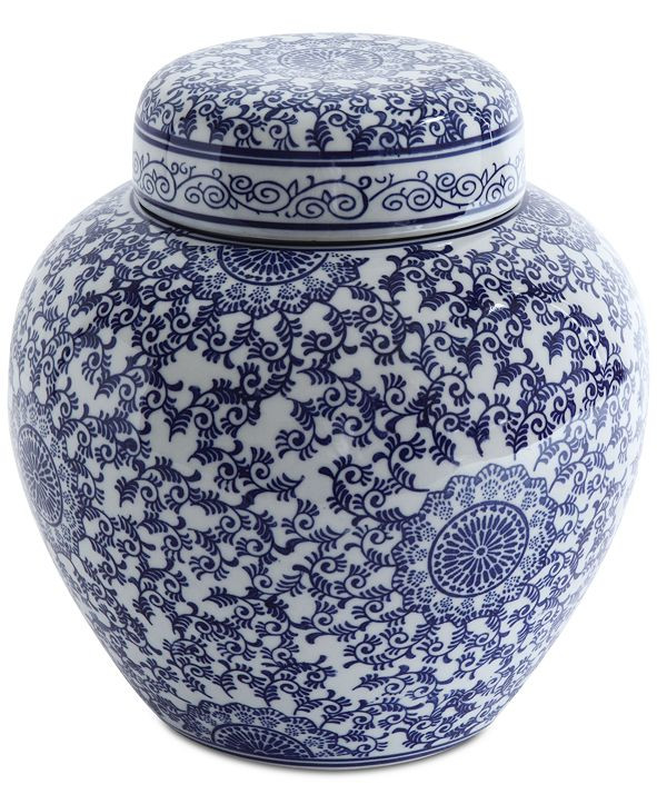 Decorative Stoneware Ginger Jar | Macys (US)