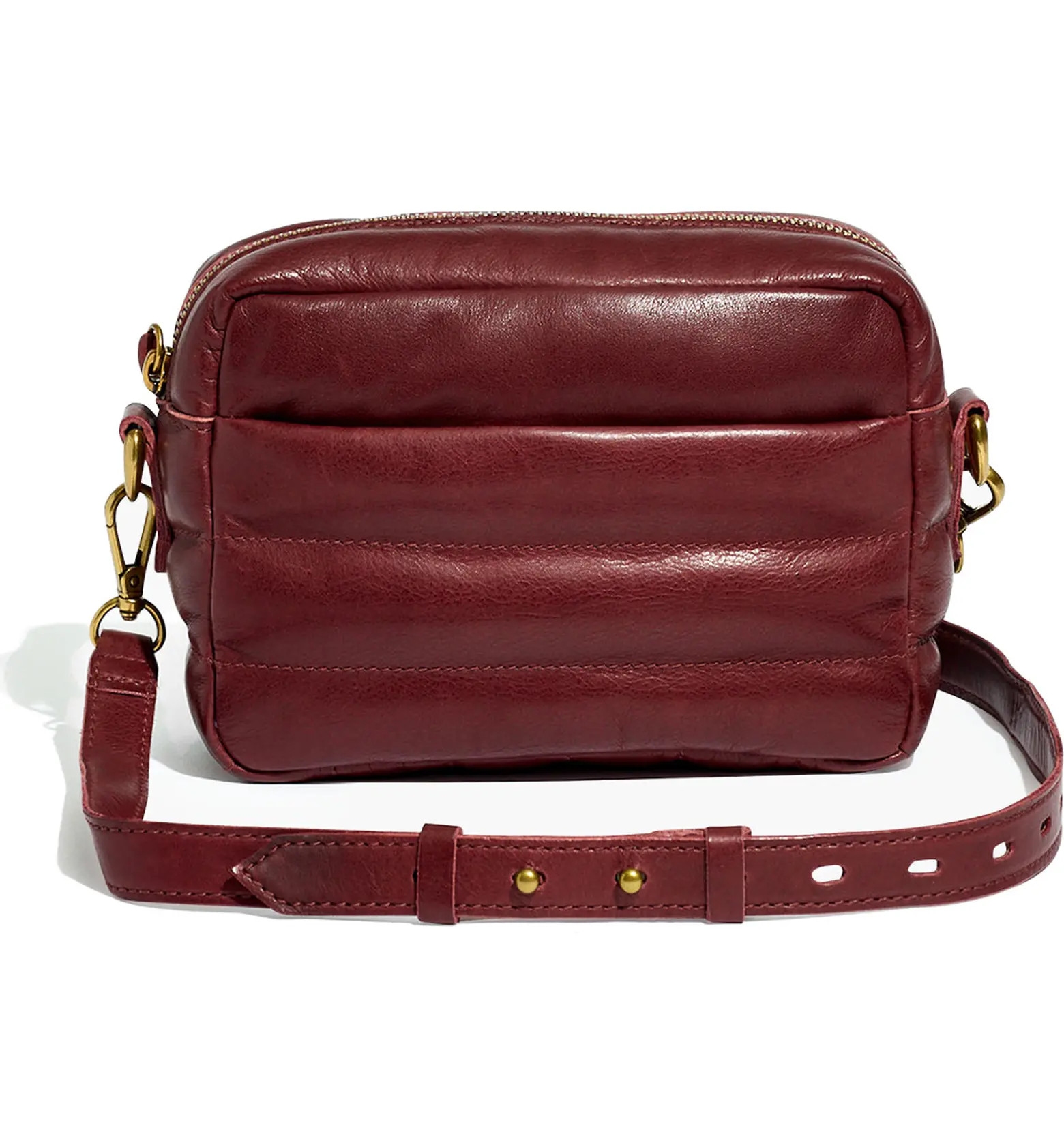 The Transport Leather Camera Bag: Puff Edition | Nordstrom
