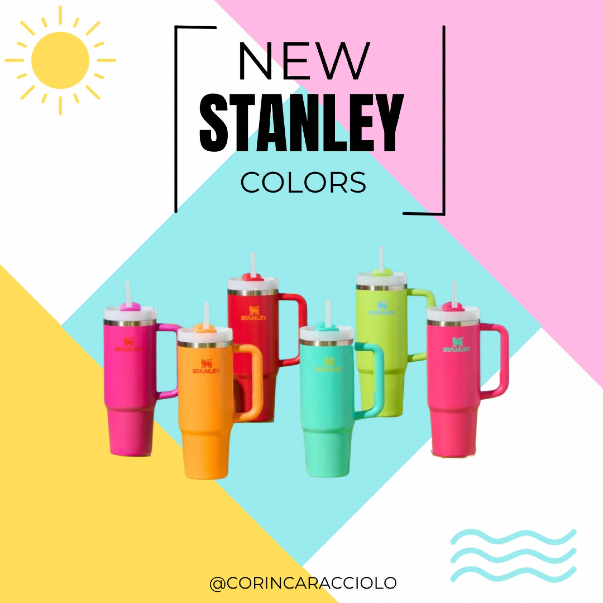 New Stanley summer colors 
Summer Stanleys
New Stanleys 

#LTKFindsUnder50 #LTKSeasonal #LTKFitness