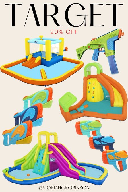 Target — 20% off outdoor fun in the sun!!☀️

Water slide, water gun, bounce house, target, outdoor fun, outdoor play, kids, toddlers

#LTKSaleAlert #LTKSwim #LTKKids
