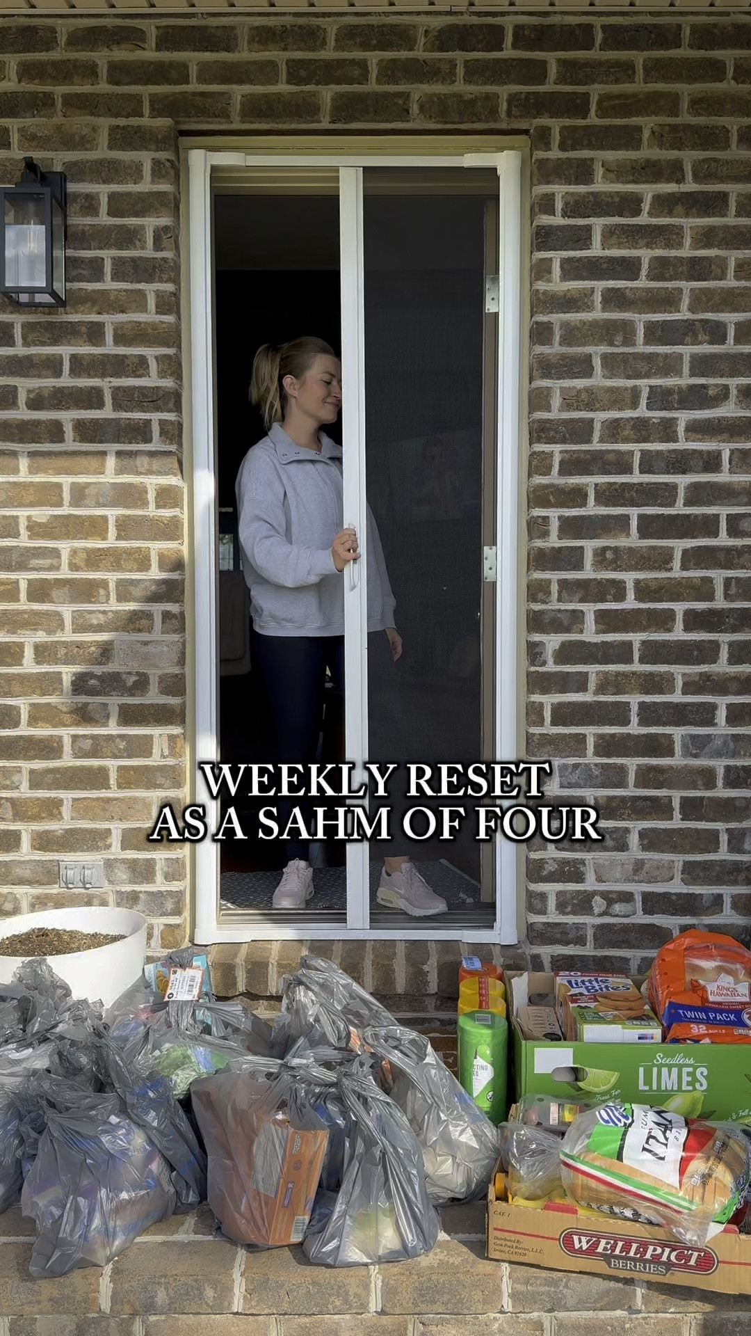 Monday reset on a Tuesday, because the kids had off yesterday ☀️

#LTKFamily #LTKHome #LTKVideo