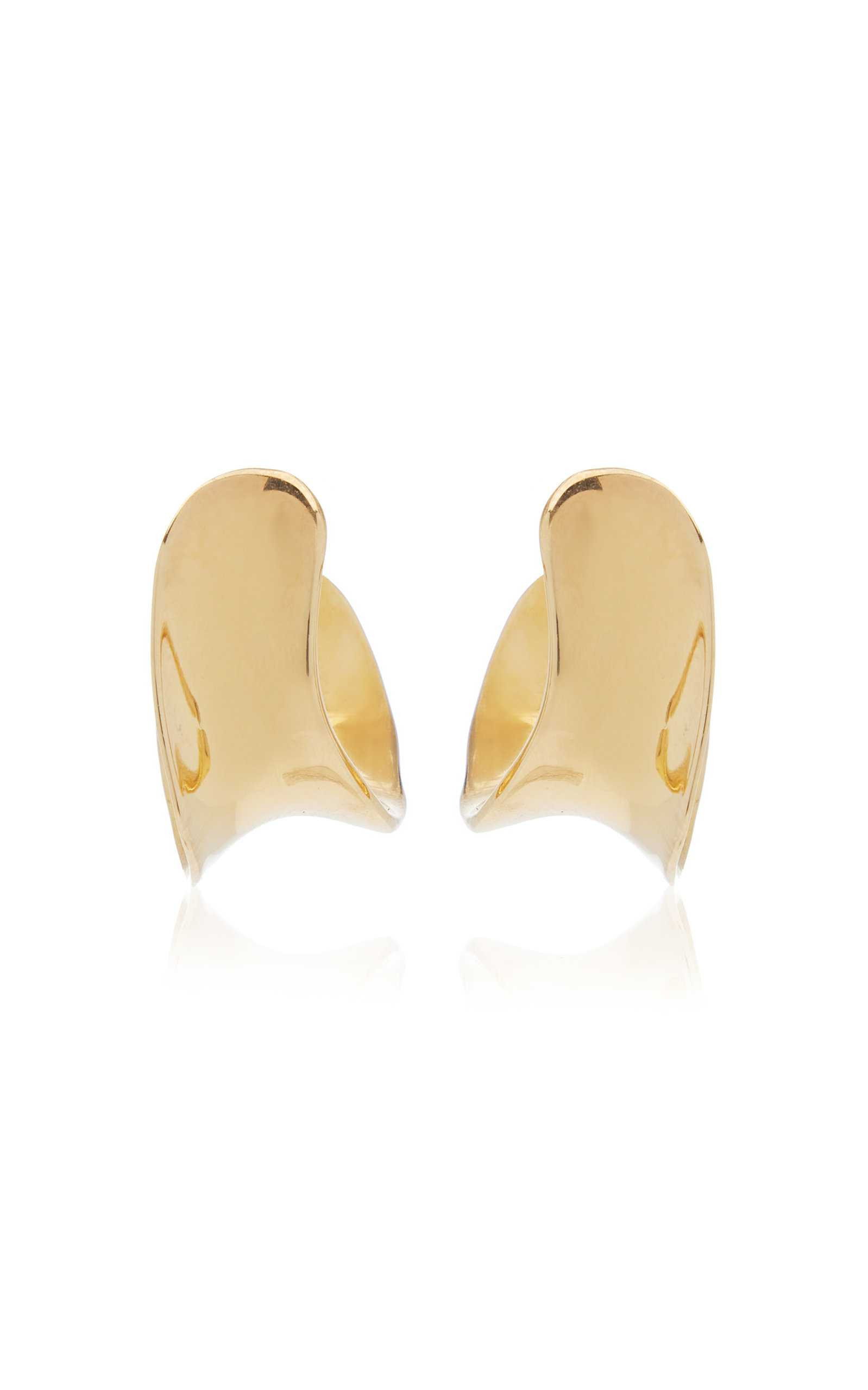 Mini Laila Gold Vermeil Hoop Earrings | Moda Operandi (Global)