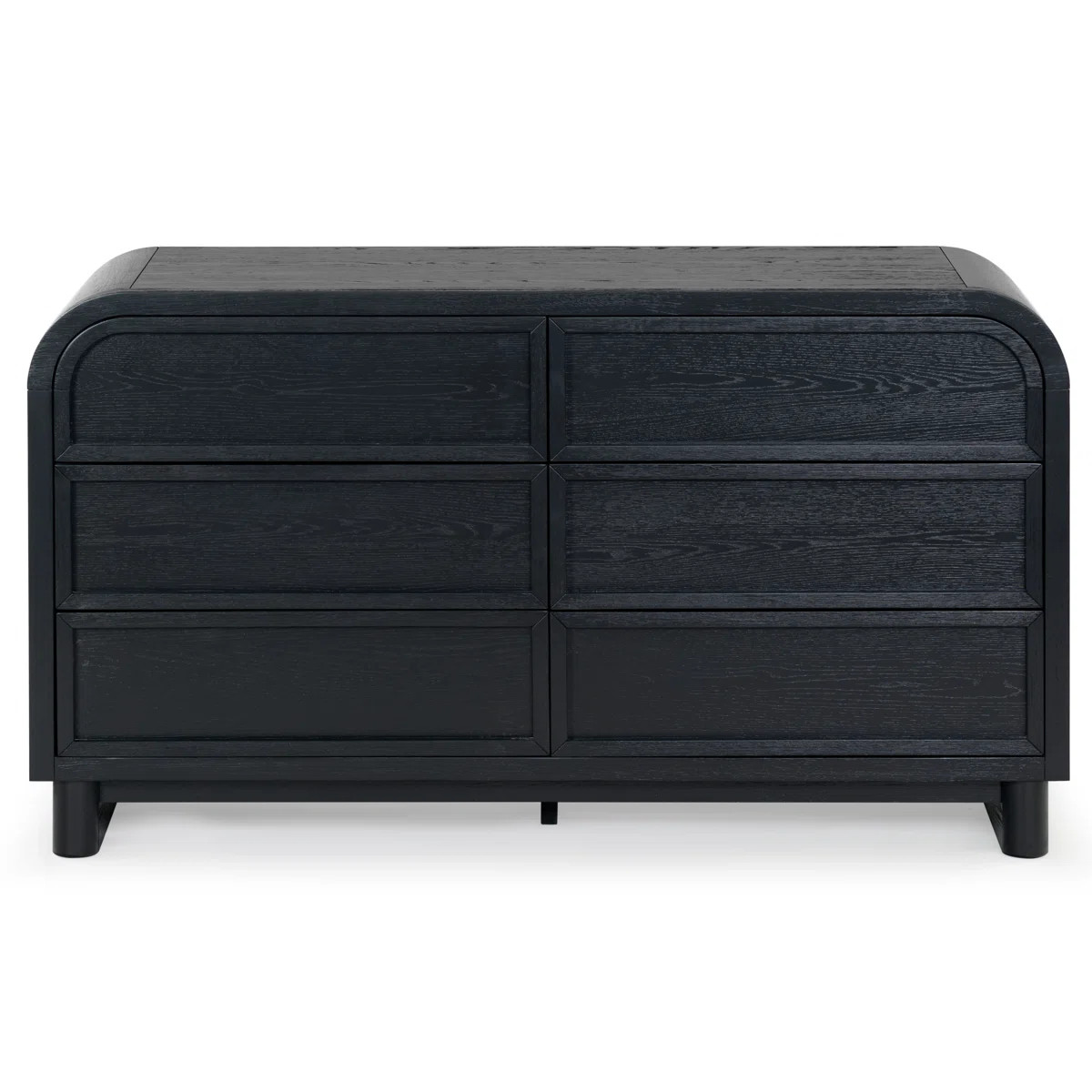 Tosheba 6 Drawer Wood Dresser | Wayfair North America