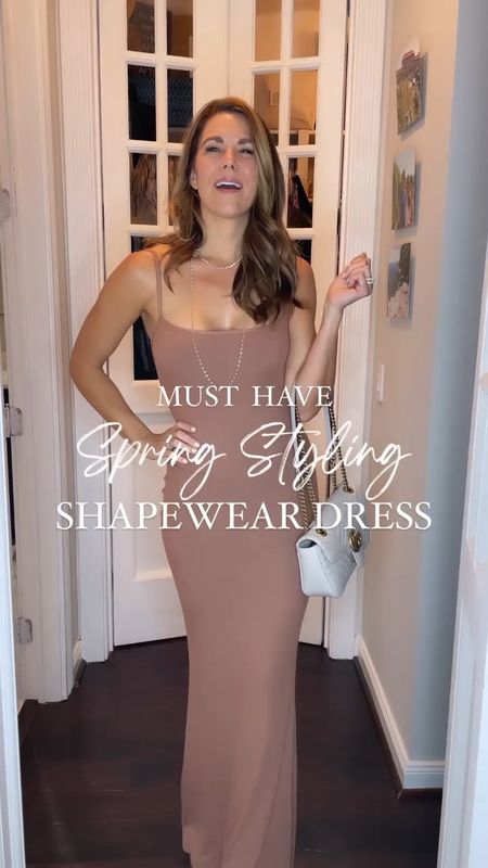 This shapewear dress is a must have! Runs tts, sucks you in in all the right places and comes in tons of colors 

#LTKSeasonal #LTKfindsunder50 #LTKstyletip