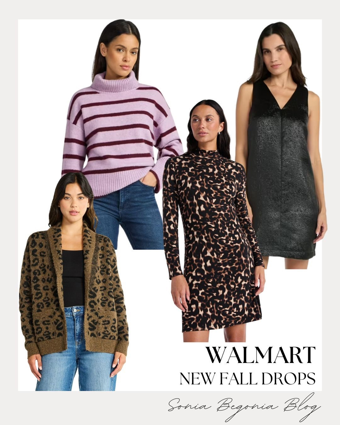 Walmart has done it again! 🙌
These new fall fashion drops — all under $25 — are perfect for cozy days, casual outings, and holiday layering. From chic leopard prints to soft striped sweaters and sleek black dresses, these pieces look luxe but are totally budget-friendly! 🛍️✨

💫 Refresh your fall wardrobe with stylish sweaters, dresses, and cardigans that won’t break the bank. Linked all these Walmart finds — grab them before they sell out! 🍂

#WalmartFashion #AffordableStyle
#walmartfashion #walmartfinds #walmartstyle #walmartoutfits #walmartclothes #walmartmusthaves #walmartfashionfinds #affordablefashion #budgetfriendlystyle #walmarthaul #fallfashion #falloutfits #fallstyle #fallfashionfinds #under25finds #walmartdeals #walmartlove #ltkwalmart #ltkwinterfashion #ltkinspo #ltkfashion #fashionfinds2025 #affordableoutfits #walmarttrend #walmartlookbook #walmartnewarrivals #walmartfallfashion #affordablewardrobe #walmartshopping #fallstyleinspo

#LTKStyleTip #LTKFindsUnder50 #LTKSeasonal