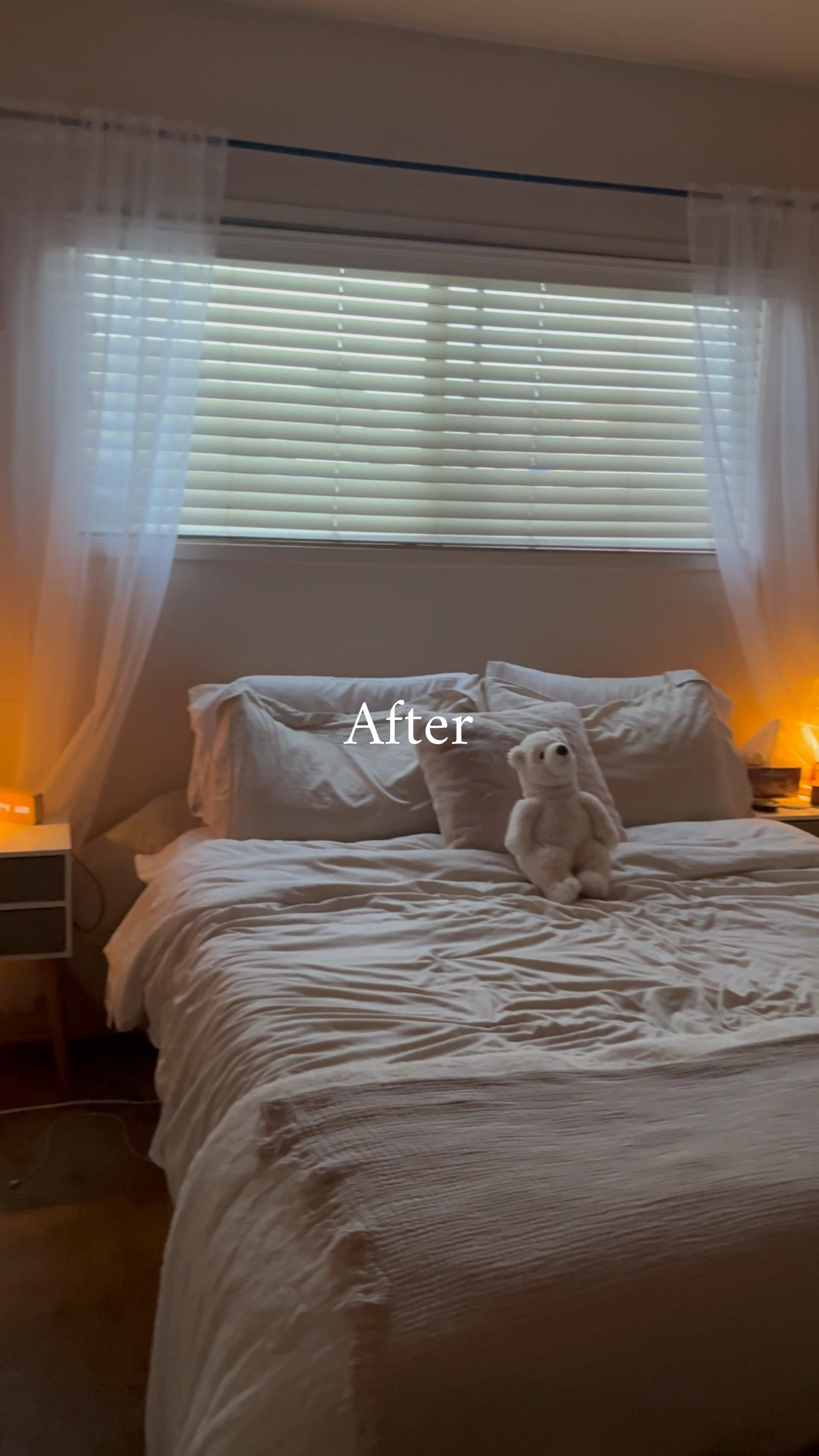Can you see the difference? I’ve been trying to find ways to make my room feel more “adult” & cozy and just adding curtains made a huge difference! Let me know if you want me to show you how else I’ve elevated my space🥰

#LTKfamily #LTKVideo #LTKhome