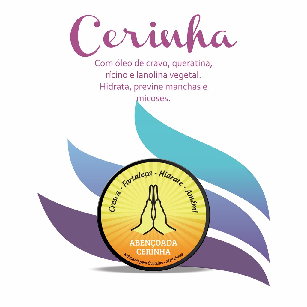 Cera De Unha Abençoada Cerinha De Tratratamento Para Unhas Sos 6g - Top Beauty | Shopee (BR)