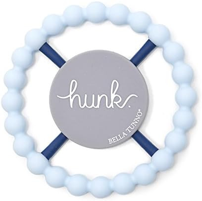Amazon.com: Bella Tunno Happy Teether for Boys - Soft & Easy Grip Teething Ring Perfect for Babie... | Amazon (US)