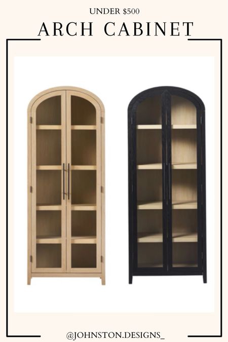 New! Glass door arched cabinet it oak and black with oak color shelves.  Under $500! 🤩 Designer Dupe!


Affordable Home Finds | Arch Cabinet | Budget Friendly Home Decor | Home Furniture | Modern Organic



#LTKHome #LTKSaleAlert
