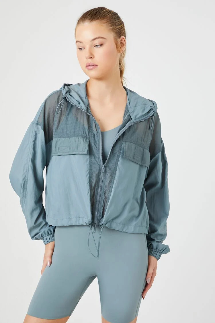 Active Toggle Drawstring Hoodie | Forever 21