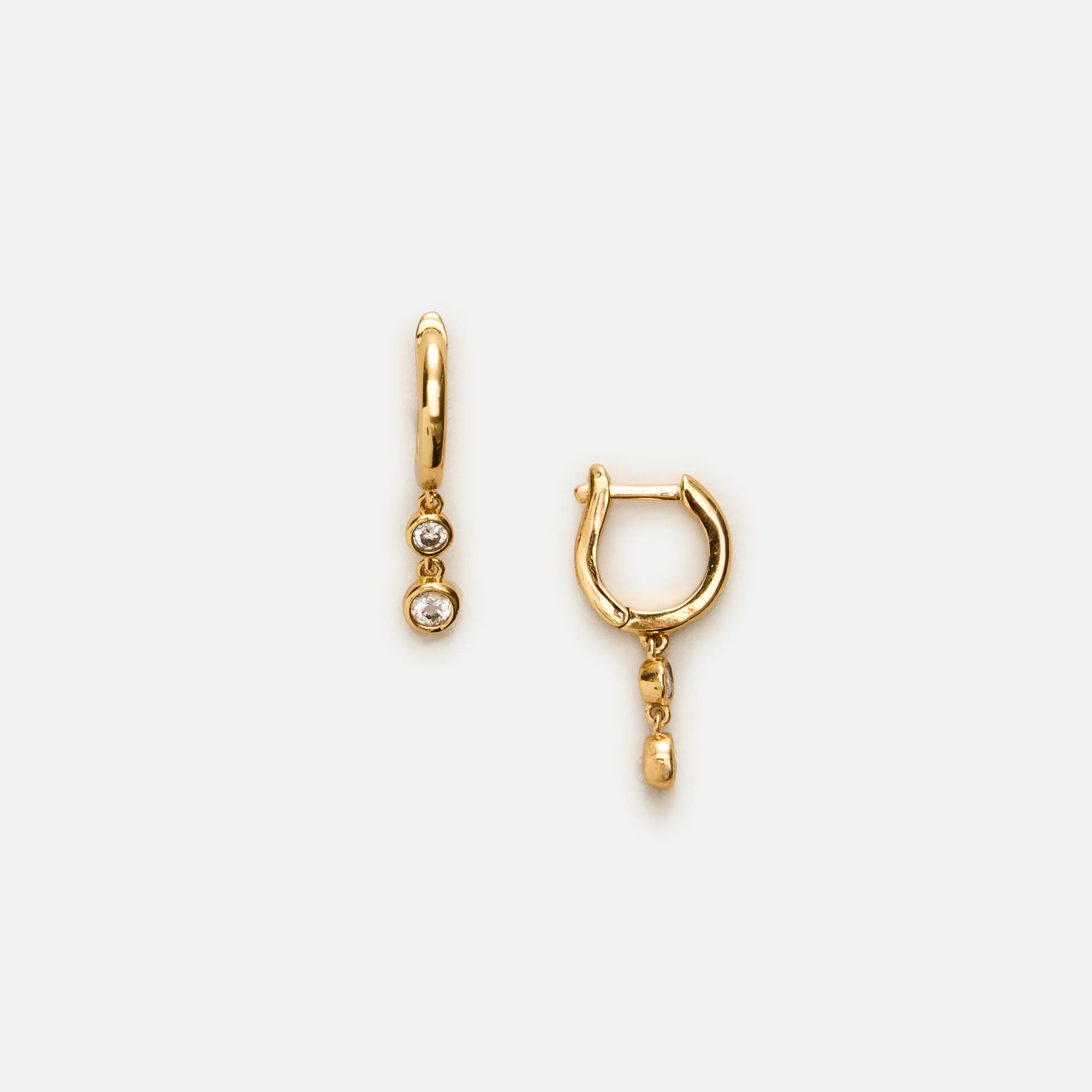 Bezel drop-down huggies | J. Crew US