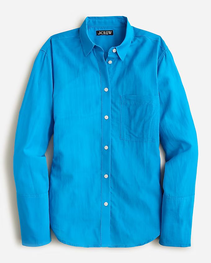 Garçon shirt in cotton voile | J.Crew US