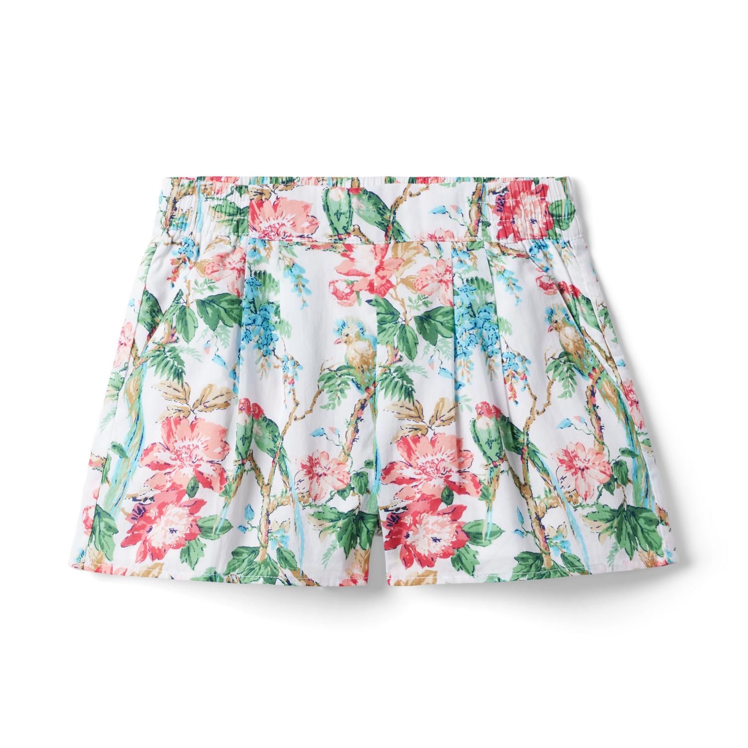 Tropical Floral Pull-On Short | Janie and Jack