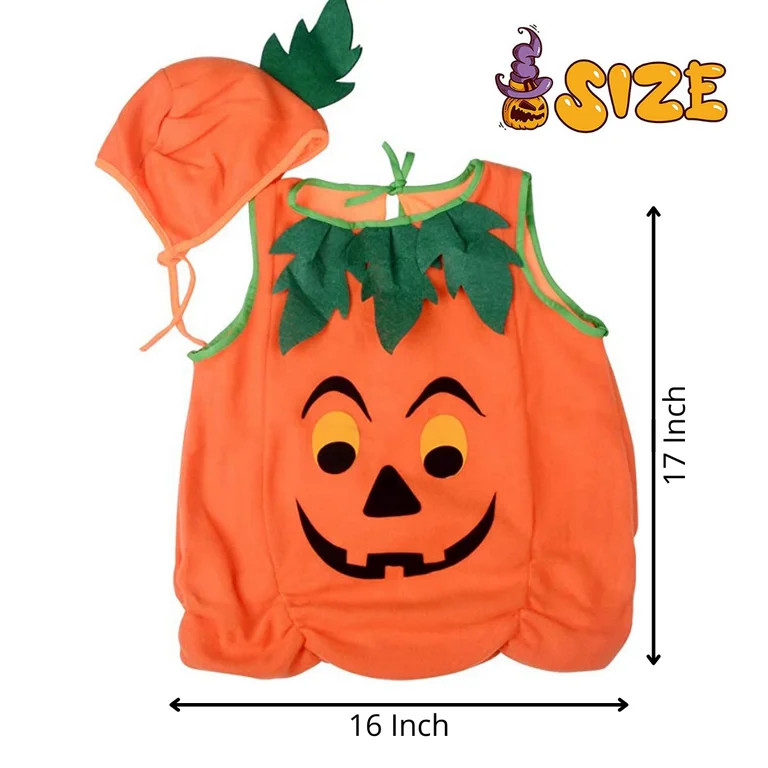 Halloween Pumpkin Costume for Toddlers Baby Boys Girls Kids, Cosplay Pumpkin Cutie Pie Costume Su... | Walmart (US)
