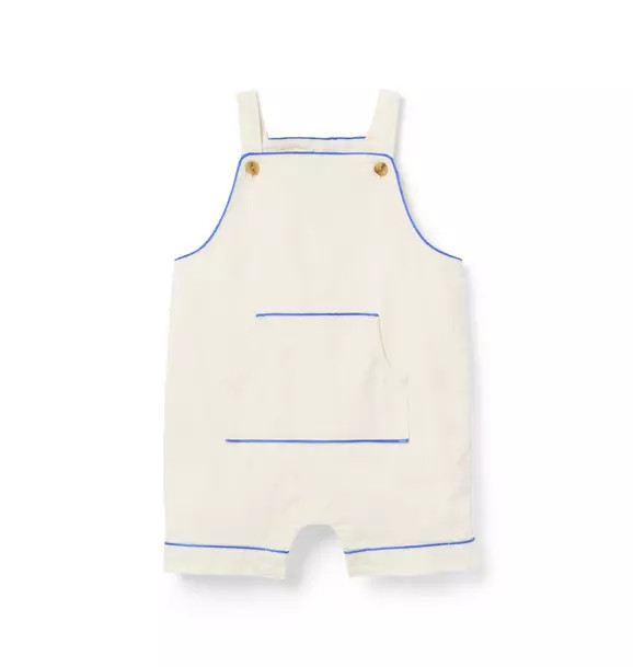 Baby Piped Pocket Overall | Janie and Jack