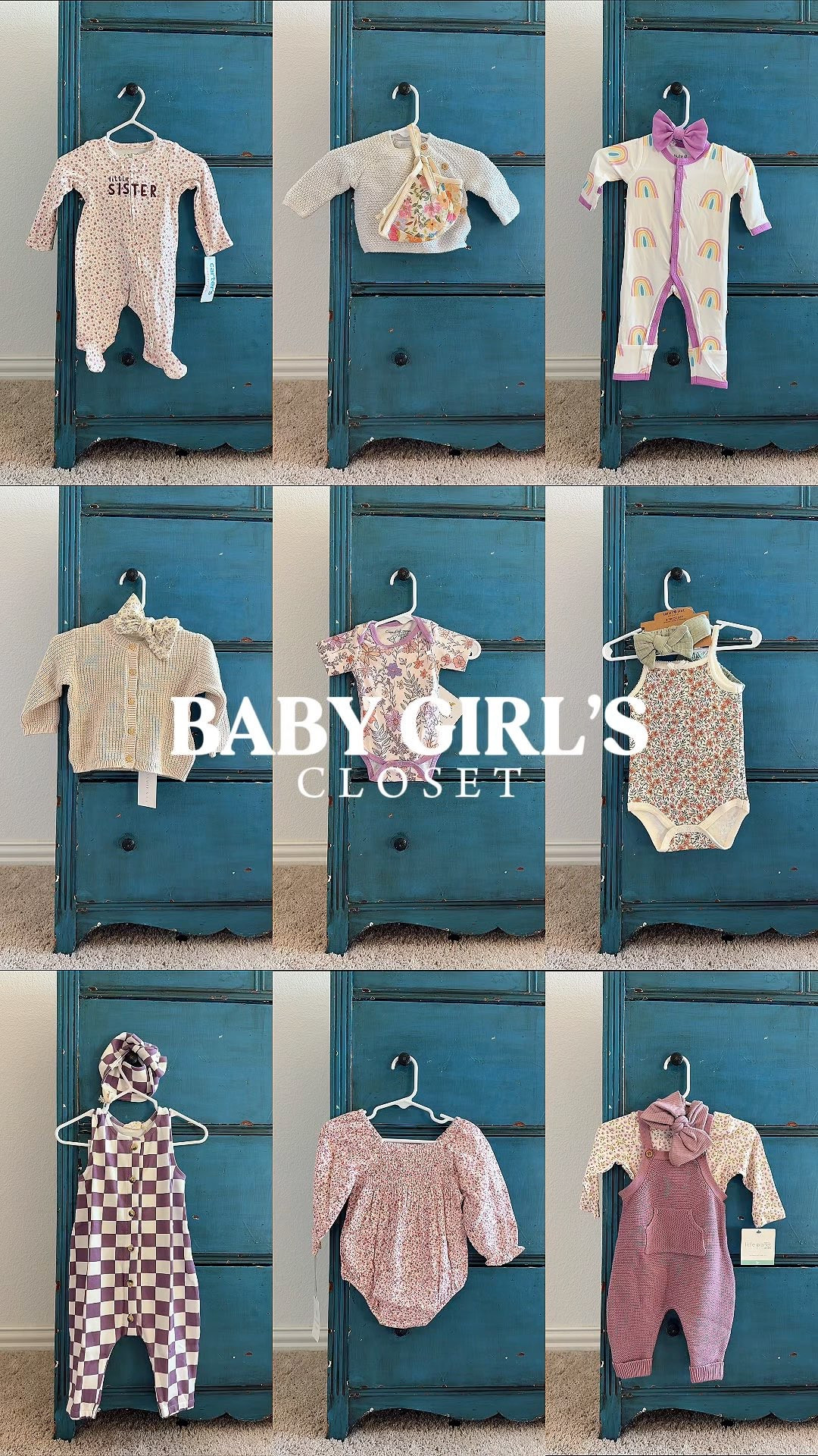 The start of baby girl's closet!  

 

#LTKBaby #LTKBump #LTKKids