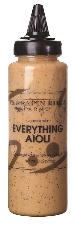 Terrapin Ridge Farms Everything Aioli Garnishing Sauce – One 8 Ounce Squeeze Bottle | Amazon (US)