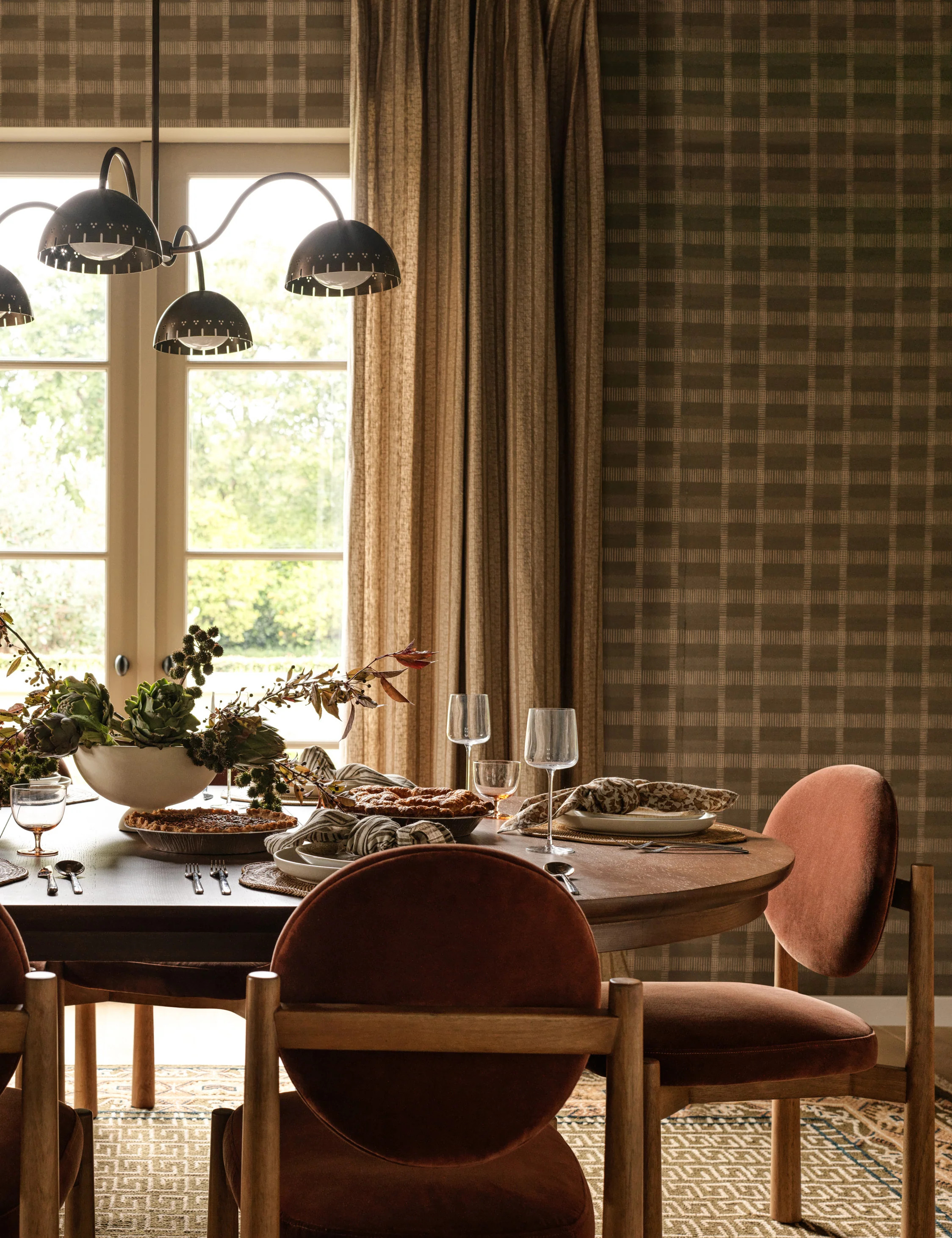 Mayne Grasscloth Wallpaper | Lulu and Georgia 