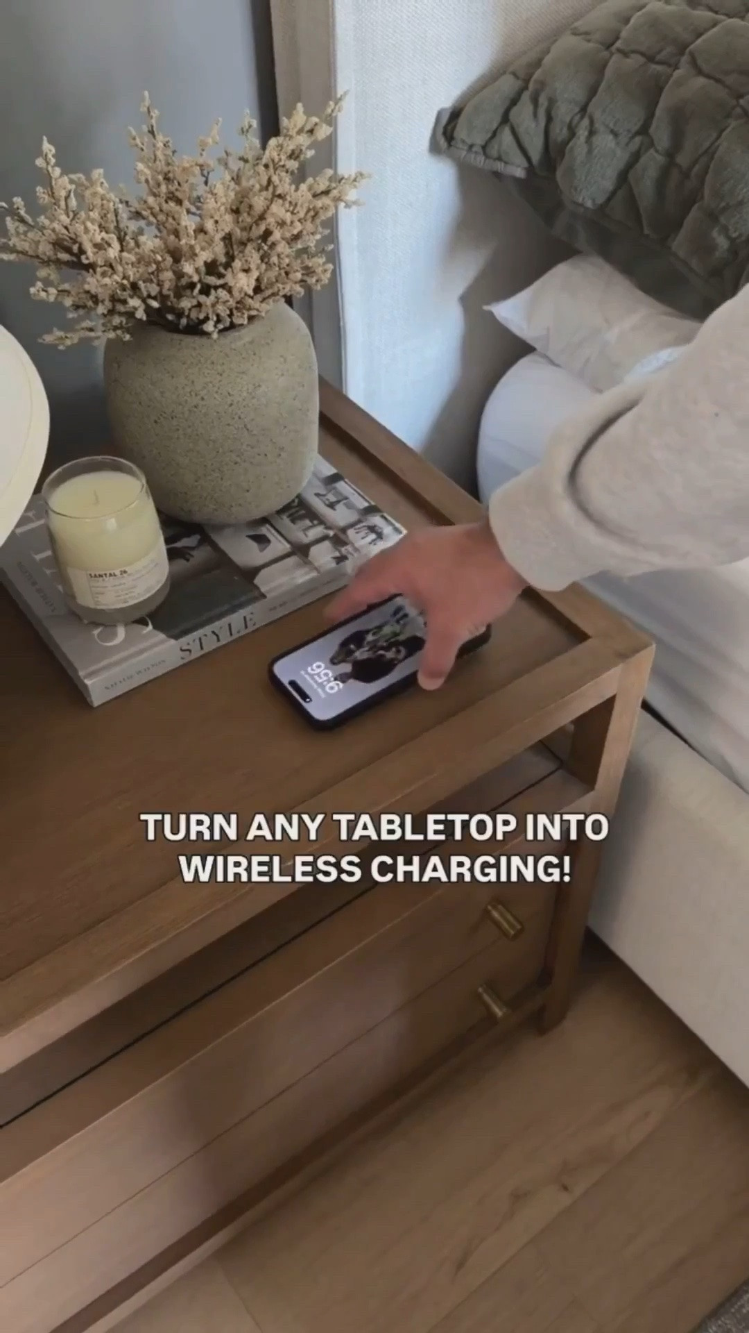 Tired of all the charging cords?! Me too!! I found this charger that turns any tabletop into a wireless charging spot. Amazon favorite!

#LTKHome