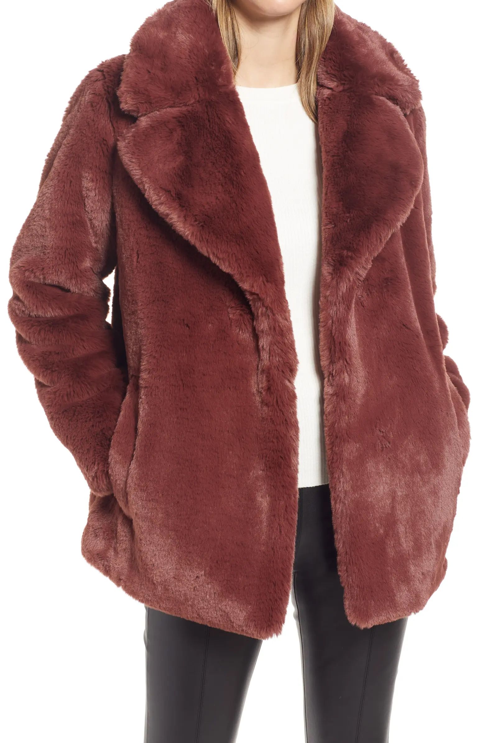 Women's Faux Fur Teddy Coat | Nordstrom