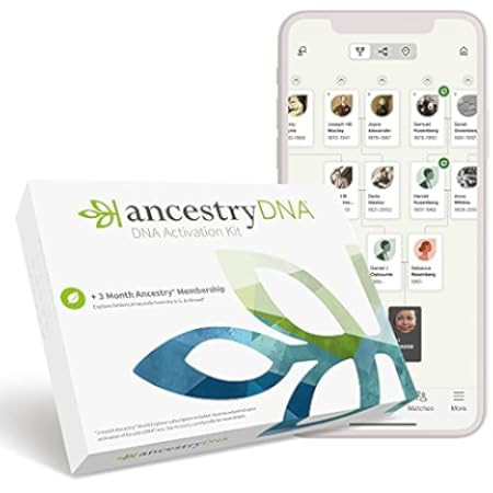 AncestryDNA: Genetic Ethnicity Test, Ethnicity Estimate, AncestryDNA Test Kit | Amazon (US)