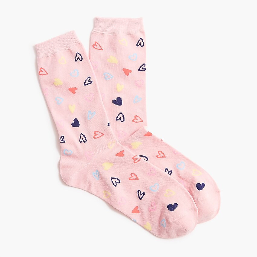 Heart trouser socks | J.Crew Factory