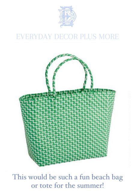 Summer beach bag
Tote bag
Beach bag under $30
Large tote bag
Green tote bag 
Fun summer bag 

#LTKunder50 #LTKitbag #LTKstyletip