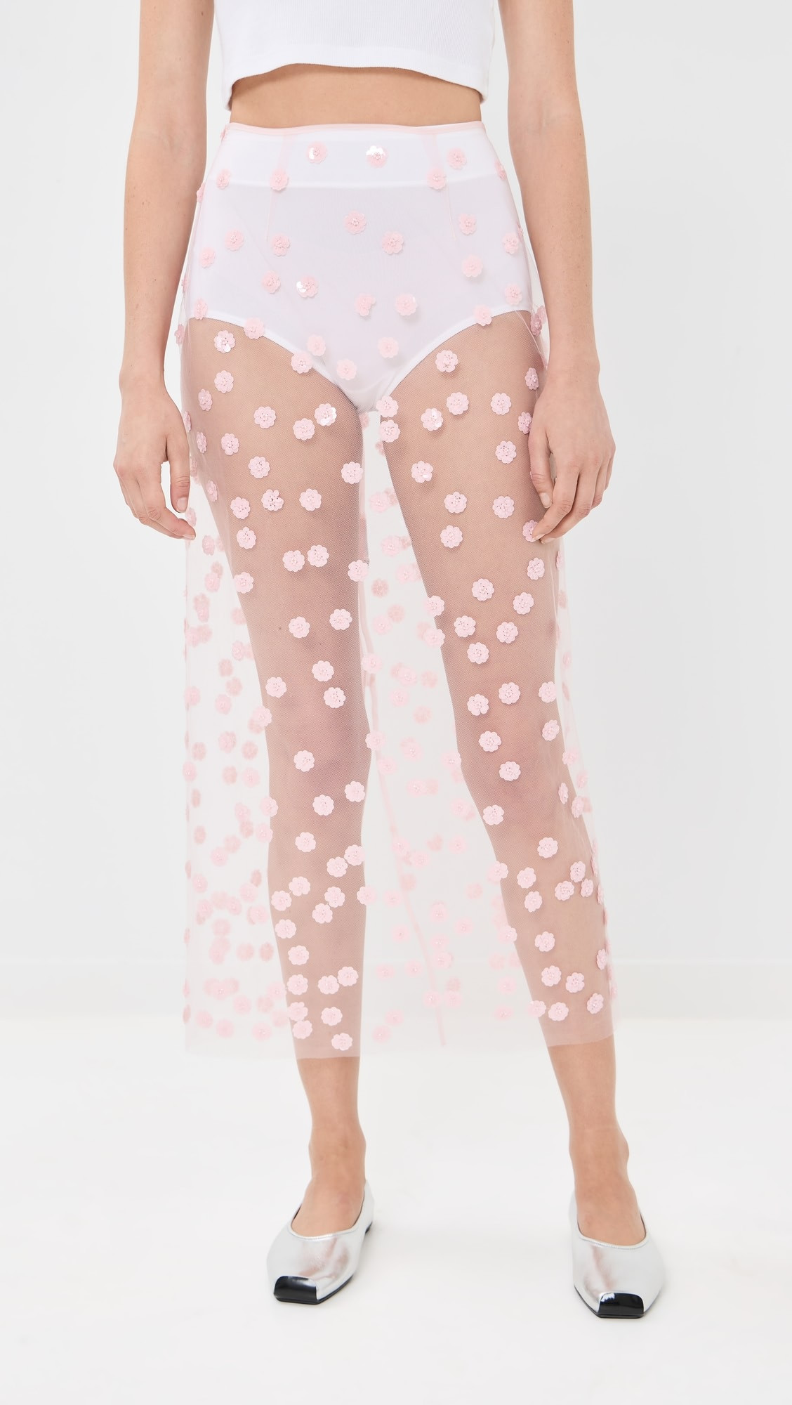 Sequin Blossom Tulle Gus Skirt | Shopbop