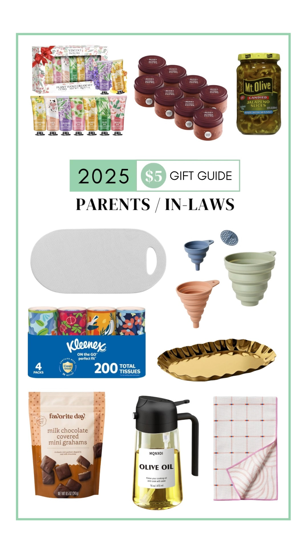 Need easy gift ideas for parents or in-laws? 🎄 These are all around $5 - affordable, practical, and sure to be a hit!

#LTKGiftGuide