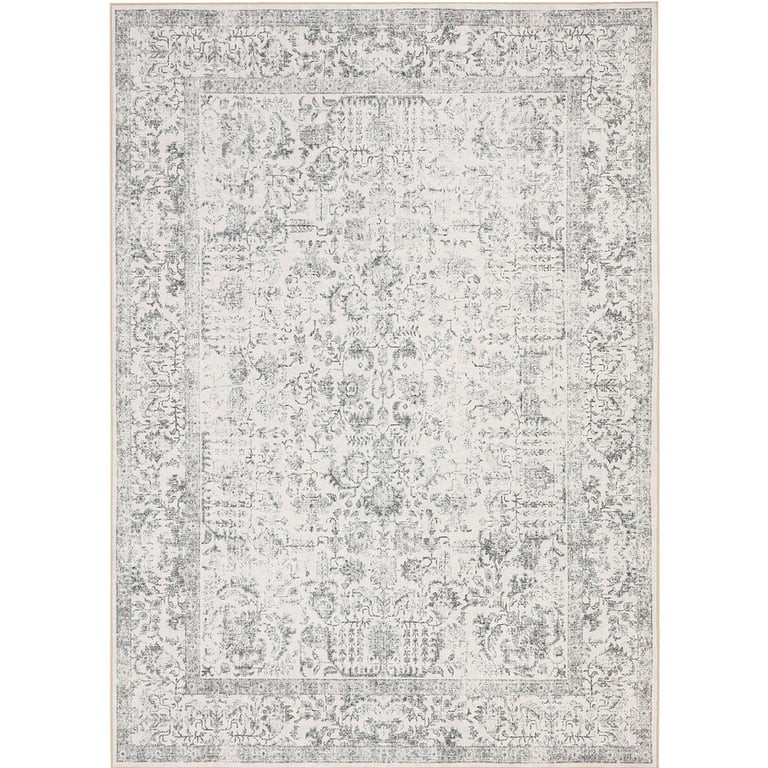 BERTHMEER 8'x10' Washable Large Area Rugs indoor Vintage Oriental Distressed Rugs Carpets for Liv... | Walmart (US)