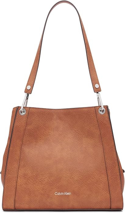 Calvin Klein Reyna Novelty Triple Compartment Shoulder Bag | Amazon (US)
