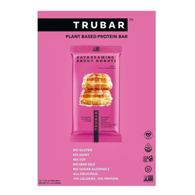 TRUBAR 12g Plant Based Protein Bars - Daydreaming About Donuts - 12ct | Target