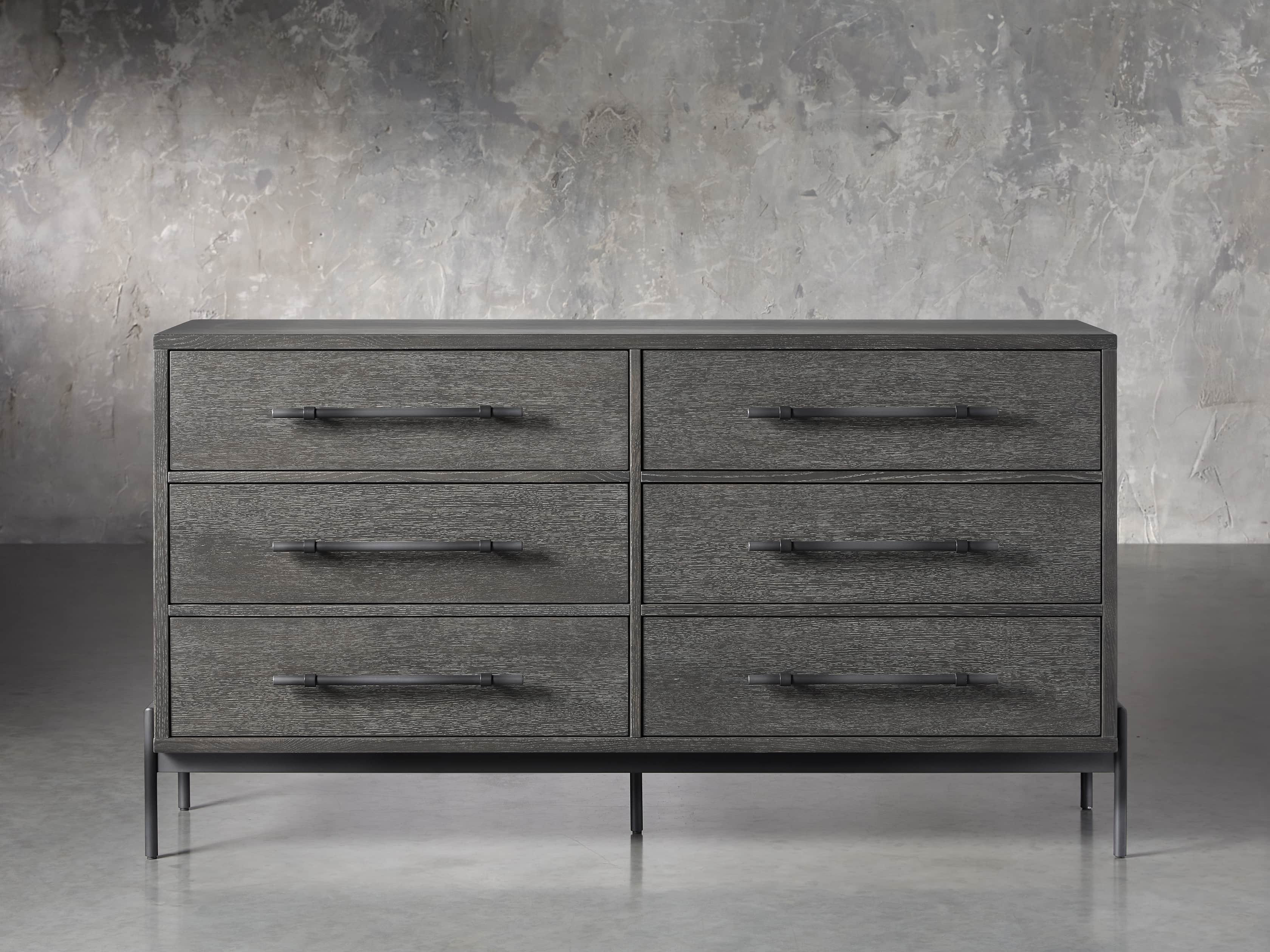 Sullivan Six Drawer Dresser | Arhaus