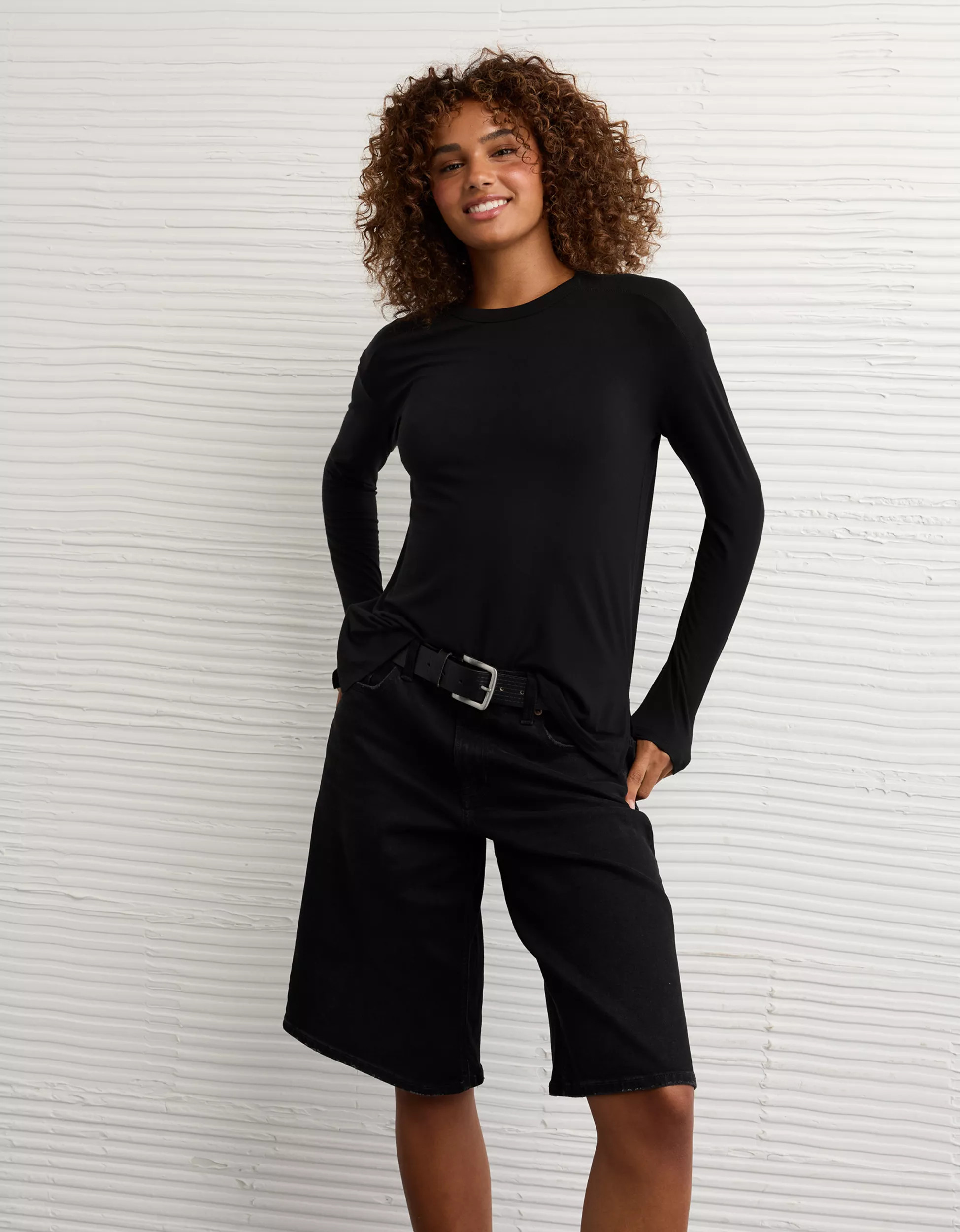 AE Soft & Sexy Long Sleeve T-Shirt | American Eagle Outfitters (US & CA)