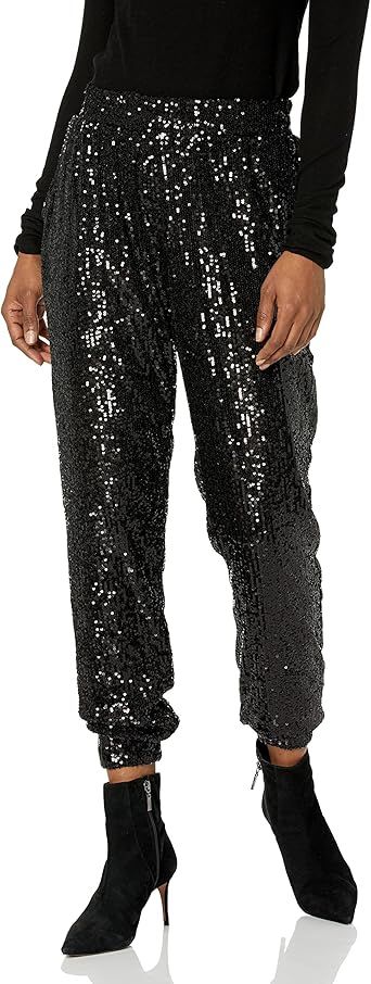 BB DAKOTA Women's Glitter End Jogger Pant at Amazon Women’s Clothing store | Amazon (US)