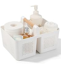 Shower Caddy Basket Portable Caddy Organizer with Handle Cleaning Supplies Caddy Plastic Tool Sto... | Amazon (US)