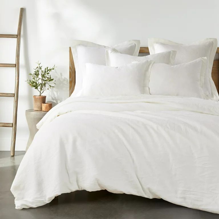 Levtex Home - 100% Linen - King Duvet Cover - Washed Linen in Cream - Duvet Cover Size (108 x 96i... | Walmart (US)