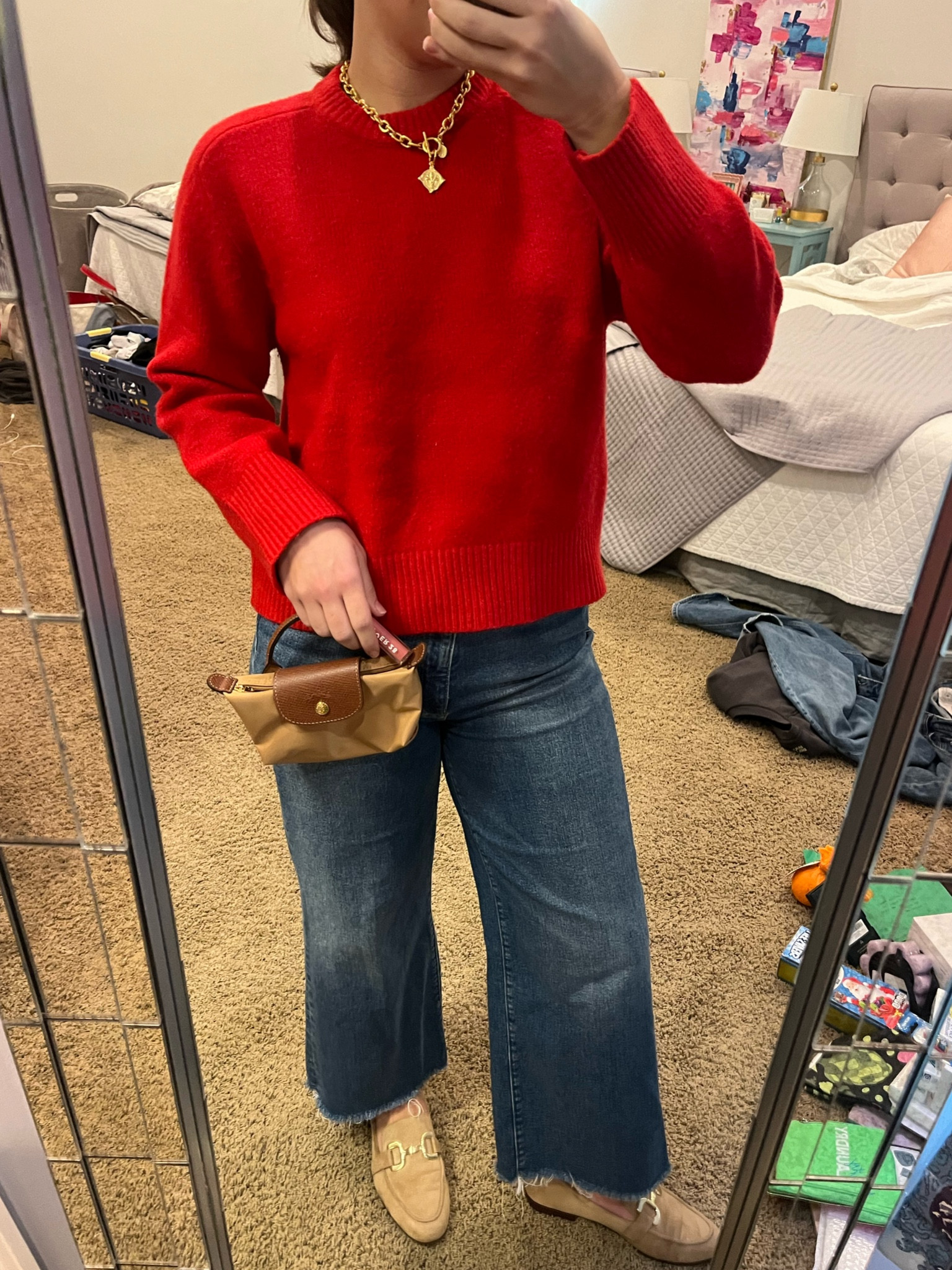 Comfy church outfit today!❤️

#LTKFindsUnder100 #LTKItBag #LTKStyleTip