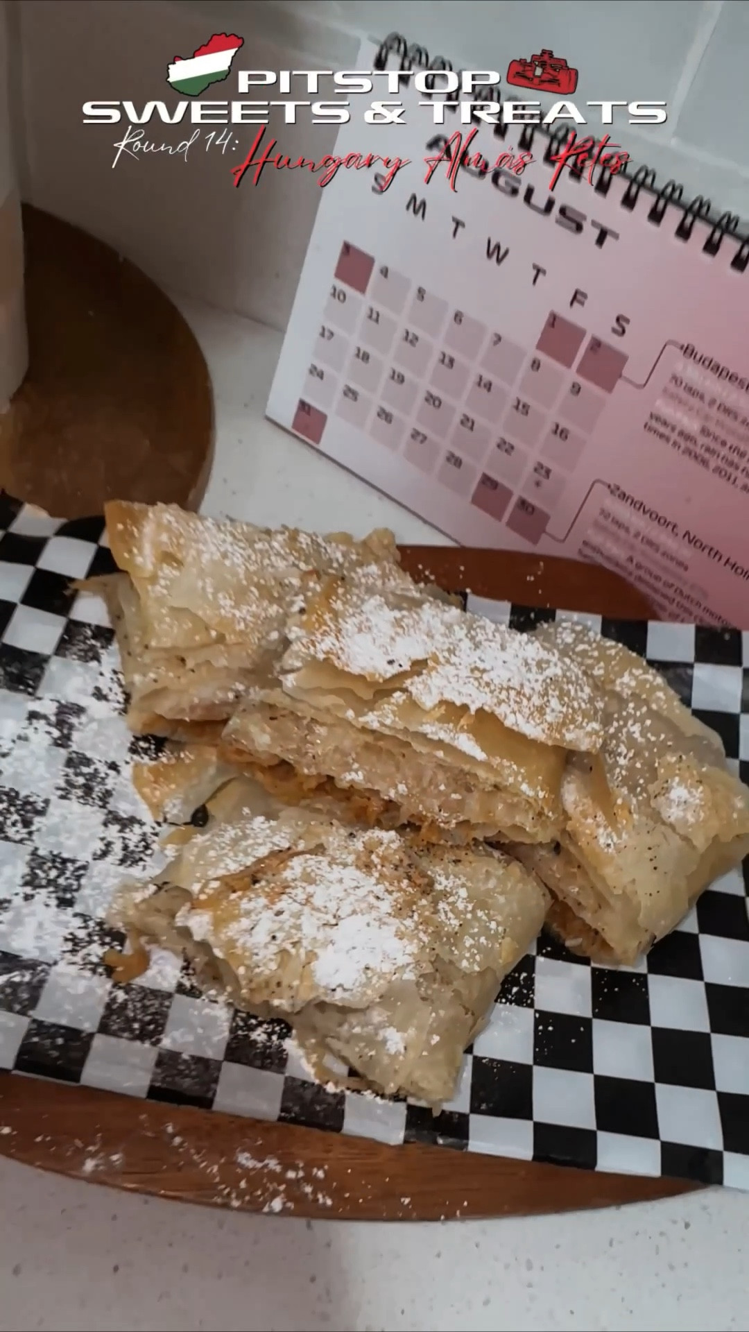 Pit Stop Sweets & Treats Round 14: Hungary Almás Rétes🇭🇺

#LTKFindsUnder50 #LTKSeasonal #LTKSaleAlert