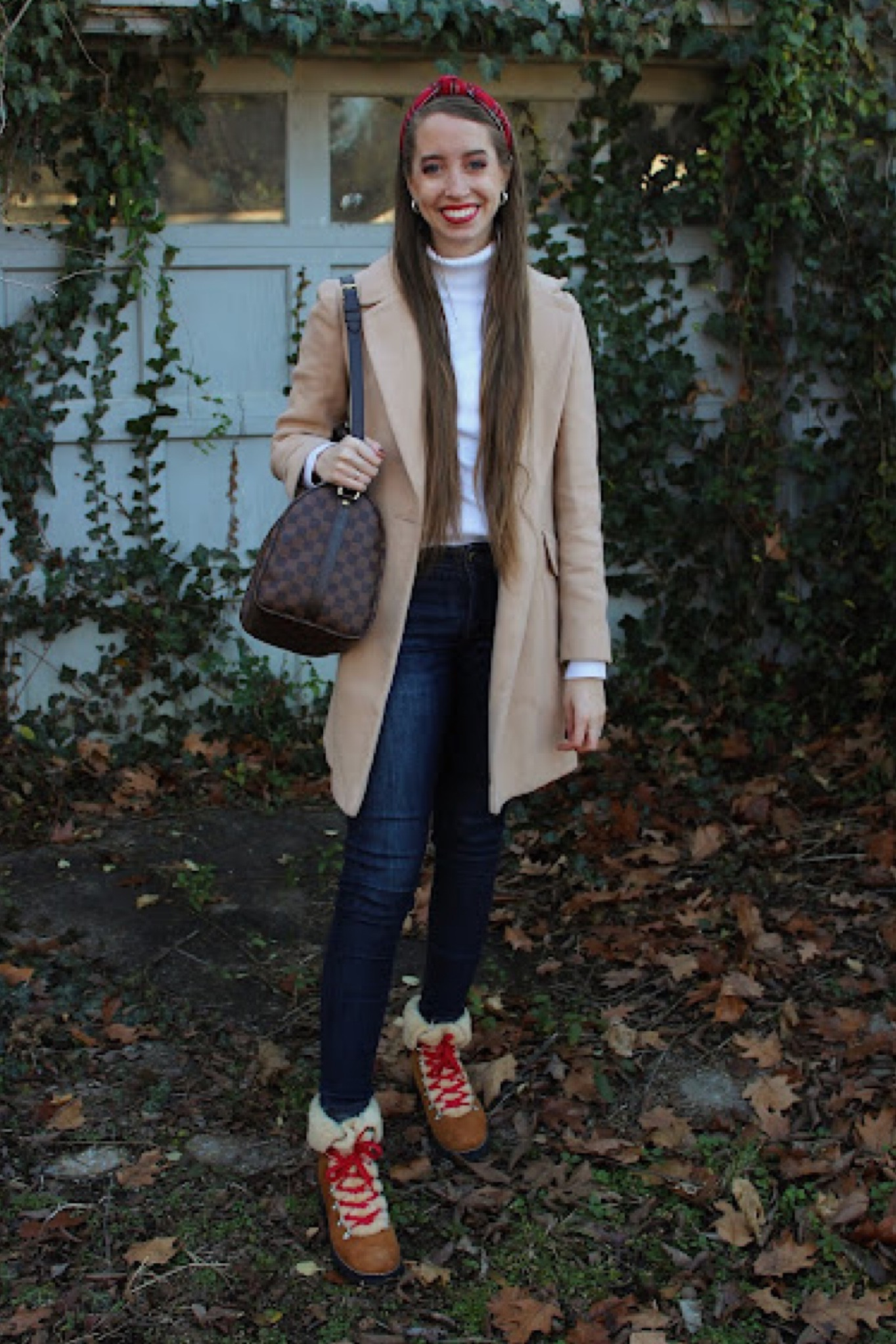 Fun holiday outfit! 
.
Tartan plaid headband lace up boots Holiday party outfit Christmas outfit winter outfit holiday outfit 

#LTKSeasonal #LTKHoliday #LTKshoecrush