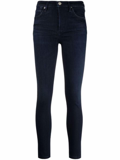 mid-rise cropped skinny jeans | Farfetch (US)