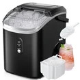 Simzlife Nugget Ice Maker Countertop, Portable Ice Maker Machine with Handle, Self-Cleaning, Read... | Walmart (US)